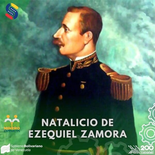 Natalicio de Ezequiel Zamora líder